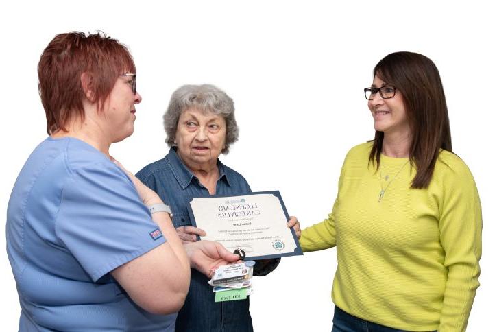 Jeani Shopel, Juanita Spangler and Susan Lane.